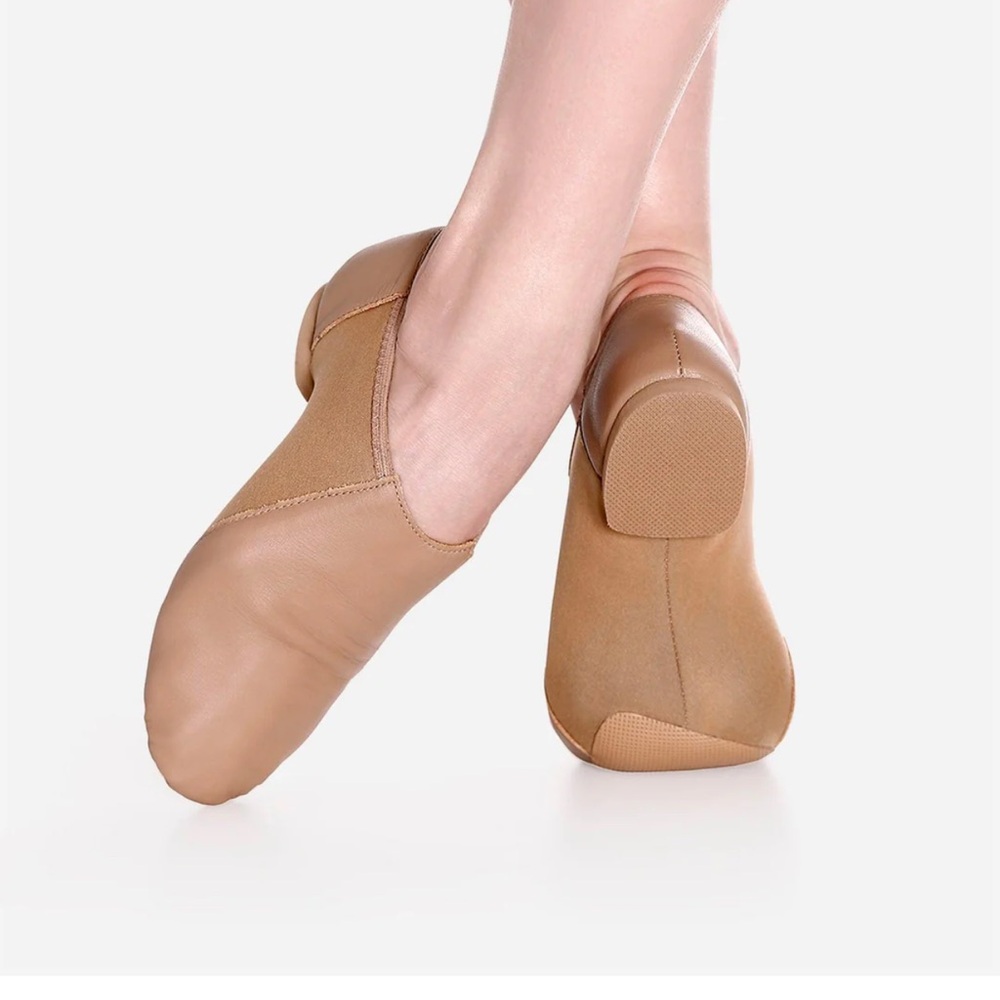 SO DANCA JAZZ LEATHER SHOE WITH ARCH
HUGGING NEOPRENE CHILDS